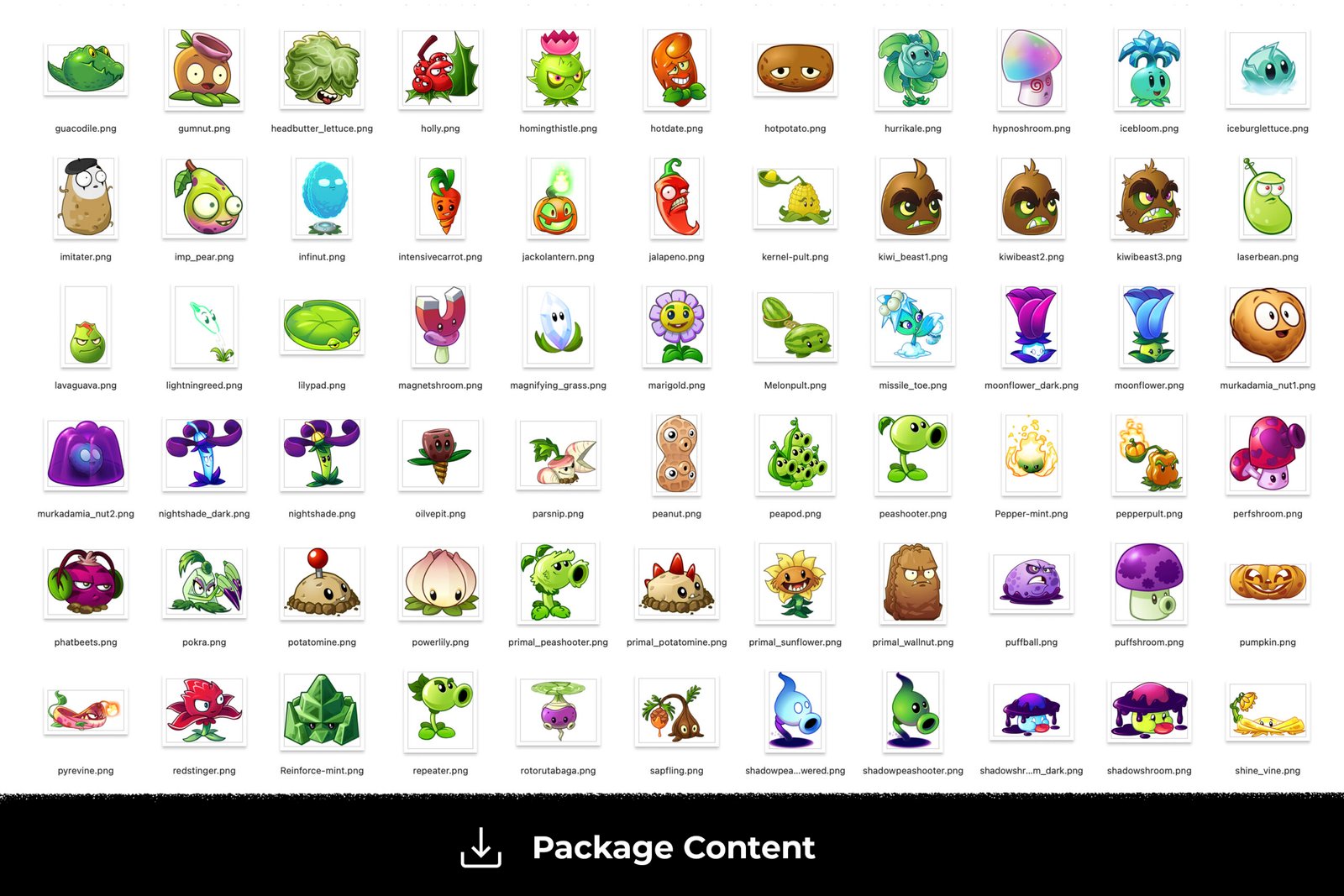 Plants vs Zombies, Plants vs Zombies PNG, Plants vs Zombies characters, Plants vs Zombies imagenes, Clip art, Sublimation , Instant download, High resolution - Image 10