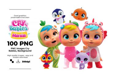 Cry Babies, Cry Babies PNG, Cry Babies characters, Cry Babies imagenes, Clip art, Sublimation , Instant download, High resolution