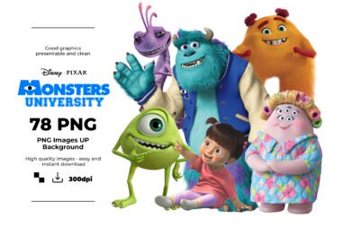 Monsters University, Monsters University PNG, Monsters University characters, Monsters University images, Monsters University Clipart , Sublimation , Instant download, High resolution