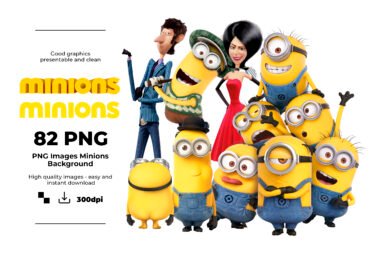 Minions, Minions PNG, Minions characters, Minions images, Minions Clipart , Sublimation , Instant download, High resolution