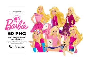 Barbie, Barbie PNG, Barbie characters, Barbie images, Barbie Clipart , Sublimation , Instant download, High resolution