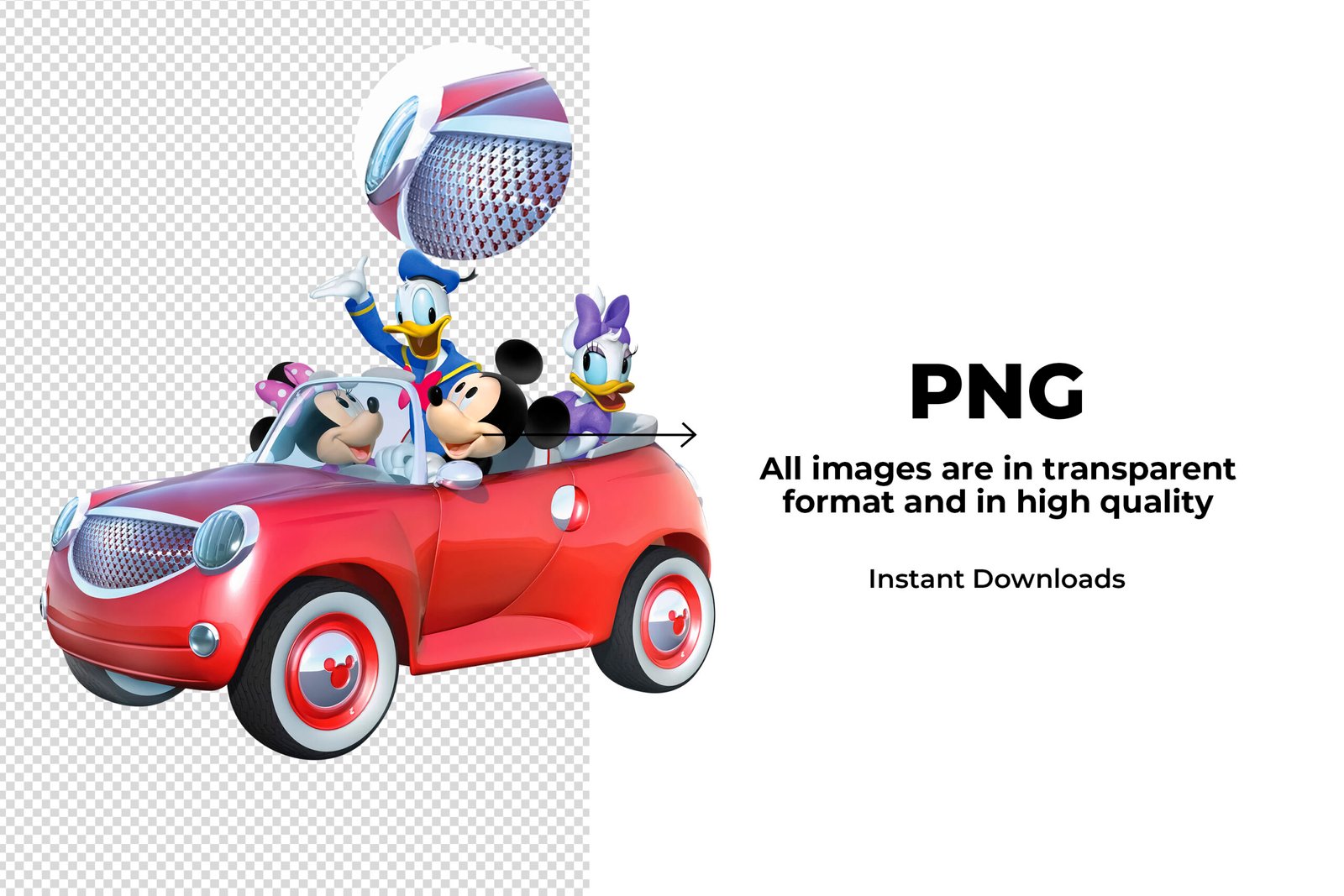 Mickey Mouse Clubhouse, Mickey Mouse Clubhouse PNG, Mickey Mouse Clubhouse characters, Mickey Mouse Clubhouse imagenes, Clip art, Sublimation , Instant download, High resolution - Image 2