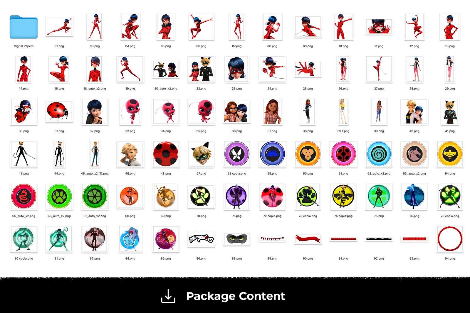 Ladybug, Ladybug PNG, Ladybug characters, Ladybug imagenes, Clip art, Sublimation , Instant download, High resolution - Image 4