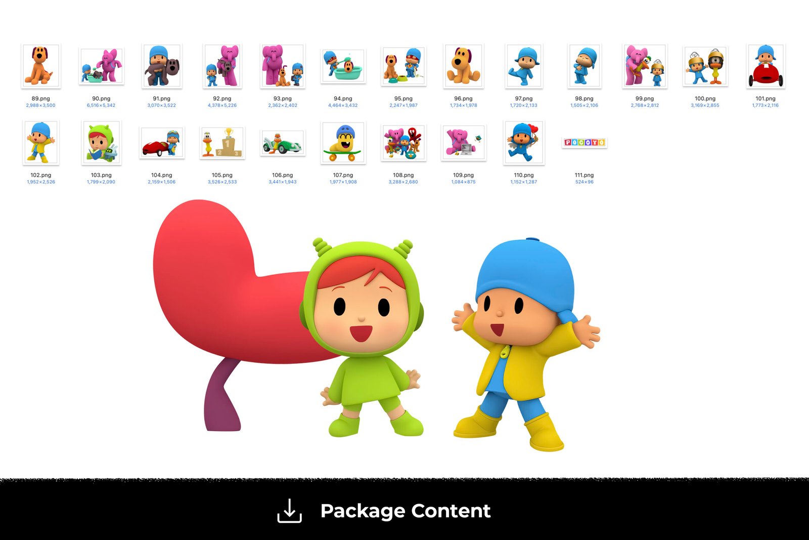 Pocoyo, Pocoyo PNG, Pocoyo characters, Pocoyo imagenes, Clip art, Sublimation , Instant download, High resolution - Image 5