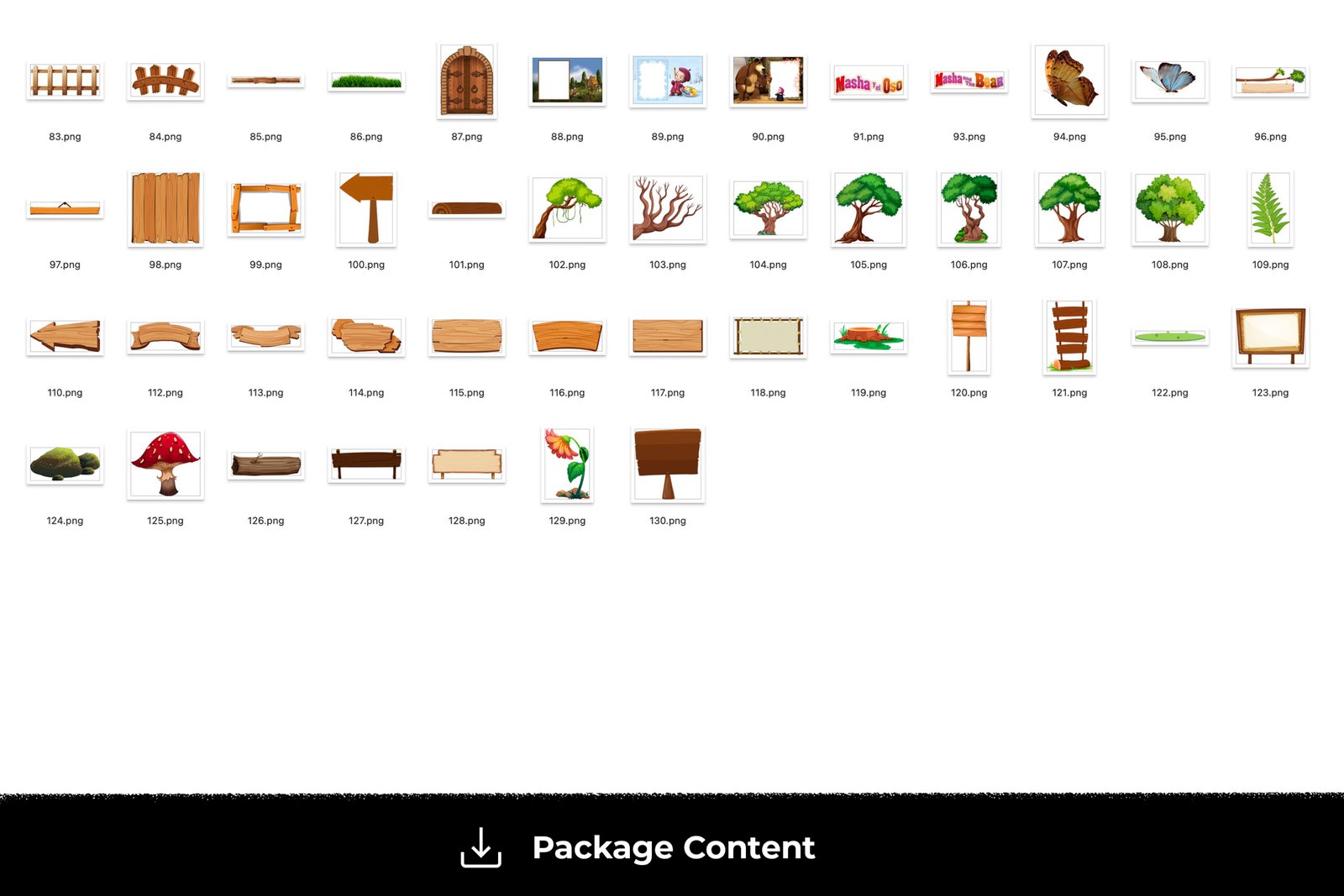 Masha and the Bear, Masha and the Bear PNG, Masha and the Bear characters, Masha and the Bear imagenes, Clip art, Sublimation , Instant download, High resolution - Image 5