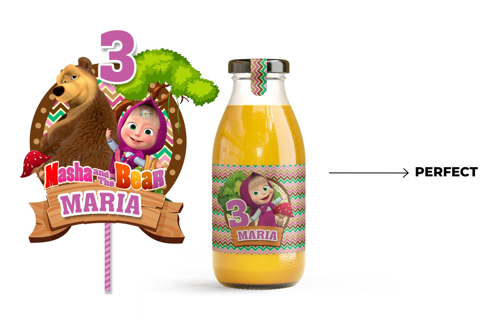 Masha and the Bear, Masha and the Bear PNG, Masha and the Bear characters, Masha and the Bear imagenes, Clip art, Sublimation , Instant download, High resolution - Image 3