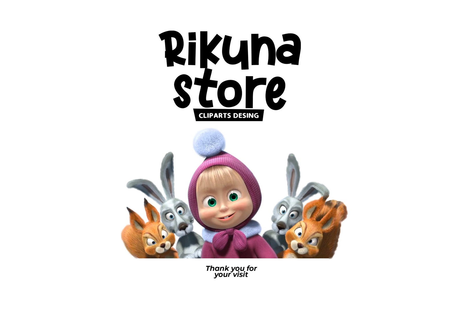 Masha and the Bear, Masha and the Bear PNG, Masha and the Bear characters, Masha and the Bear imagenes, Clip art, Sublimation , Instant download, High resolution - Image 7