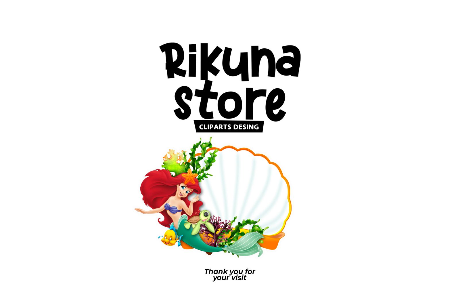 The Little Mermaid, The Little Mermaid PNG, The Little Mermaid characters, The Little Mermaid imagenes, Clip art, Sublimation , Instant download, High resolution - Image 7