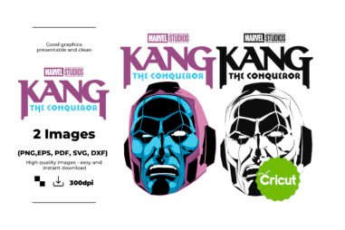 Kang The Conqueror, Kang The Conqueror Svg, Eps, Pdf, Png, Kang The Conqueror Bundle, Kang The Conqueror Cricut, Kang The Conqueror Characters, Silhouette, Sublimation, High Resolution, Instant Download