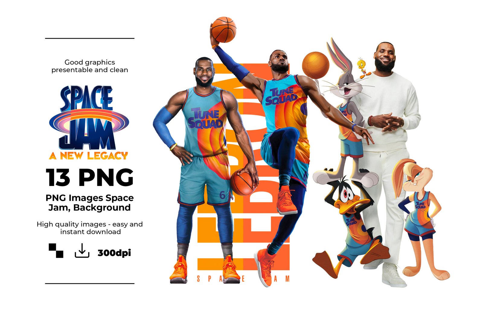 Space Jam A new legacy, Space Jam 2 PNG, Space Jam 2 Characters, Space Jam Clip art, Sublimation , Instant download, High resolution