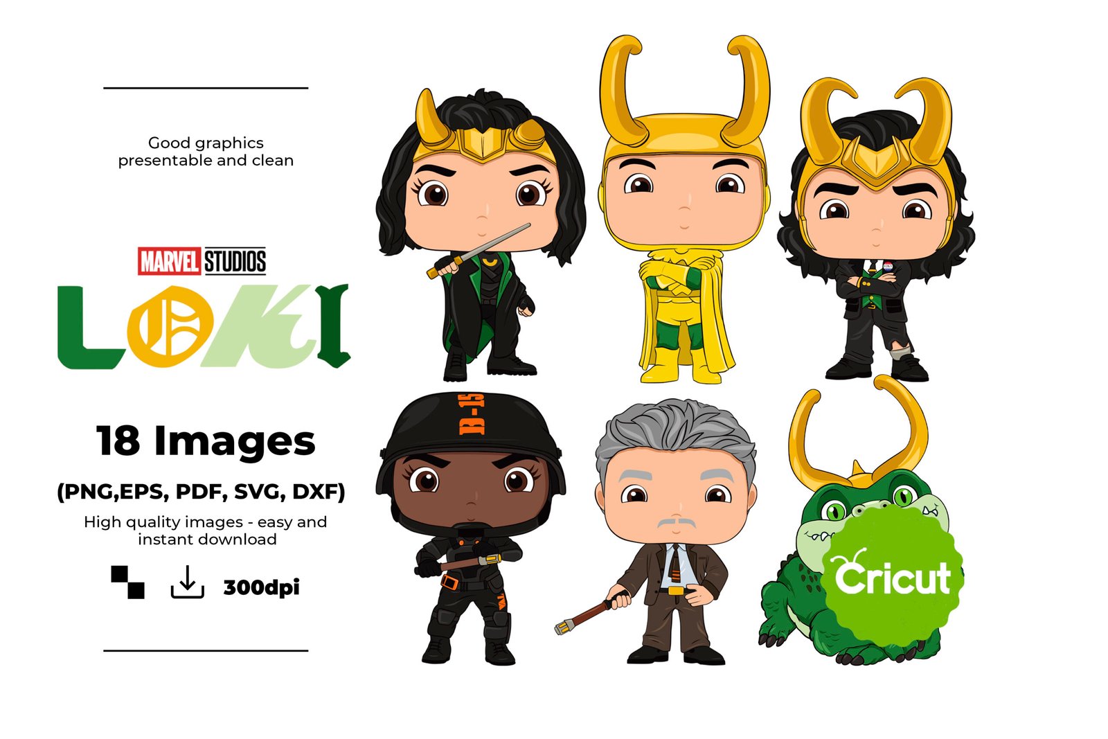 Loki Miss Minutes, Loki Svg, Eps, Pdf, Png, Loki Bundle, Loki Cricut, Loki Characters, Silhouette, Sublimation, High Resolution, Instant Download