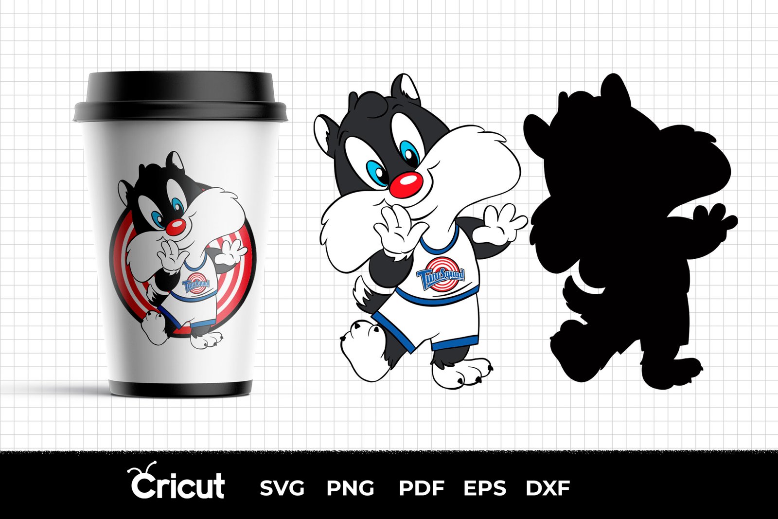 Baby Tune Squad, Baby Tune Squad Svg, Eps, Pdf, Png, Baby Tune Squad, Baby Tune Squad Cricut, Baby Tune Squad Characters, Silhouette, Sublimation, High Resolution, Instant Download - Image 4