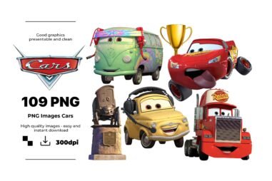 Cars, Cars PNG, Cars characters, Cars images, Cars Clipart , Sublimation , Instant download, High resolution
