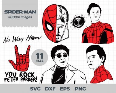 Spiderman No Way Home, Spiderman No Way Home Svg, Eps, Pdf, Png, Spiderman No Way Home Bundle, Spiderman No Way Home Cricut, Spiderman No Way Home Characters, Silhouette, Sublimation, High Resolution, Instant Download