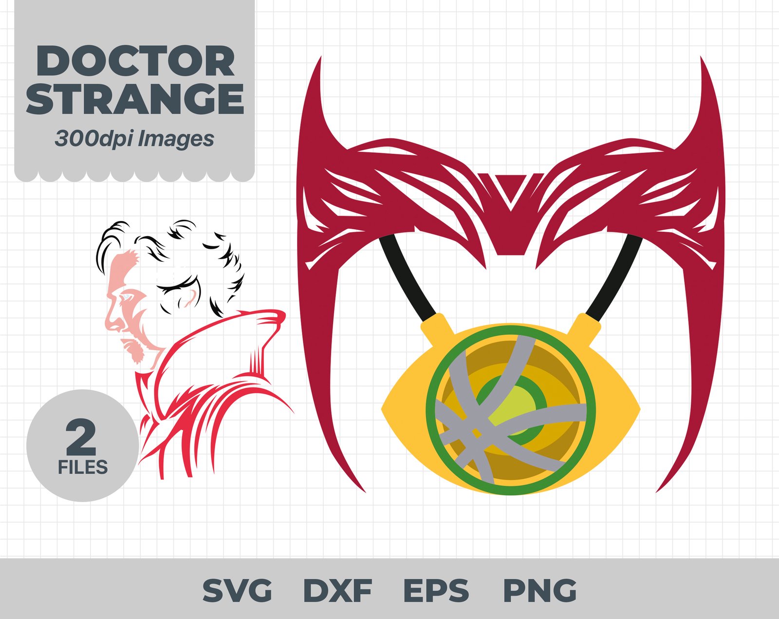 Doctor Strange SVG, Doctor Strange in the Multiverse of Madness SVG, Marvel, svg, png, eps, dxf, Cricut Cut File, Instant Download