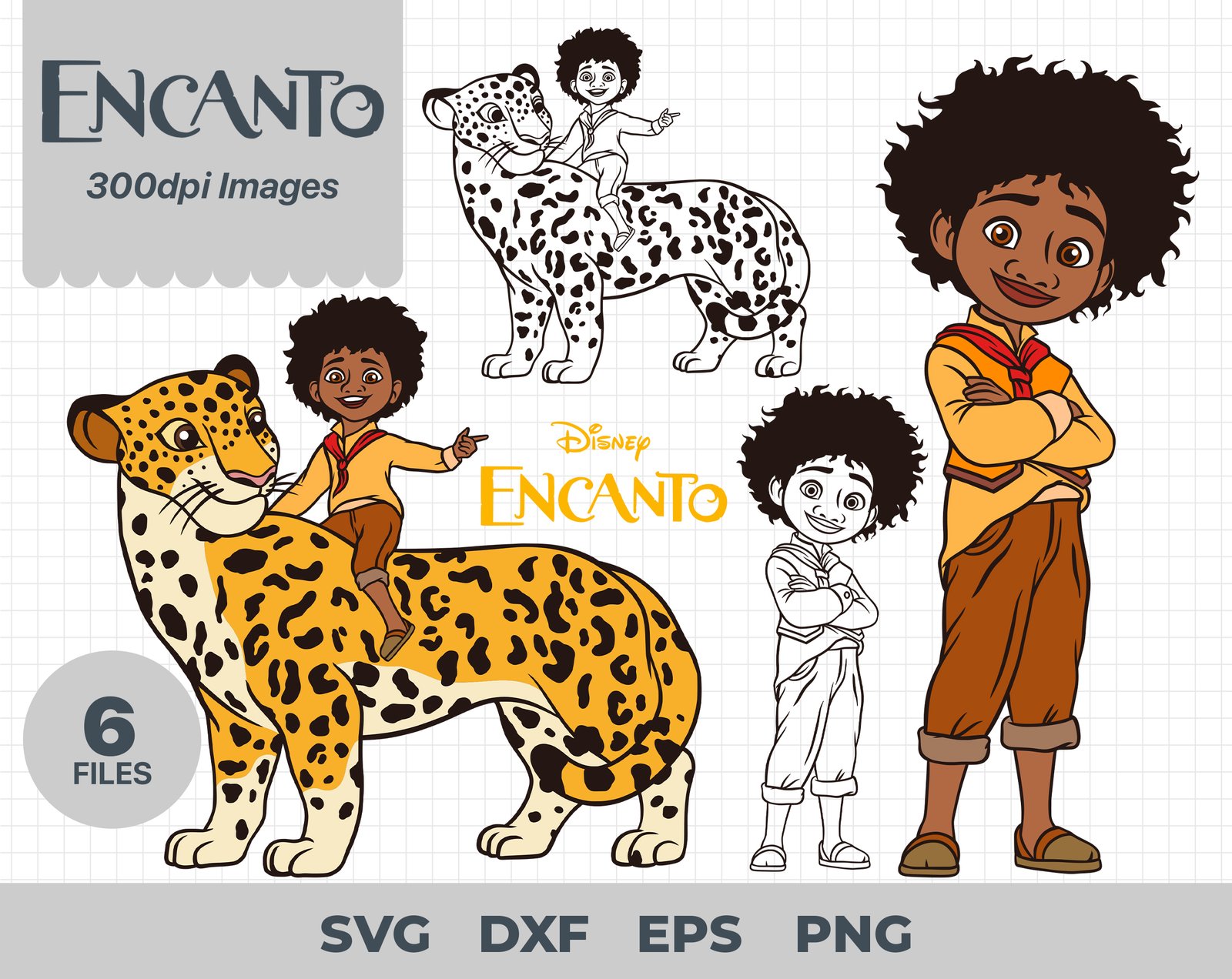 Antonio Encanto, Antonio Encanto svg, Antonio SVG, Antonio Encanto clipart, Antonio Encanto cricut, eps, svg, pdf, png, file art instant download