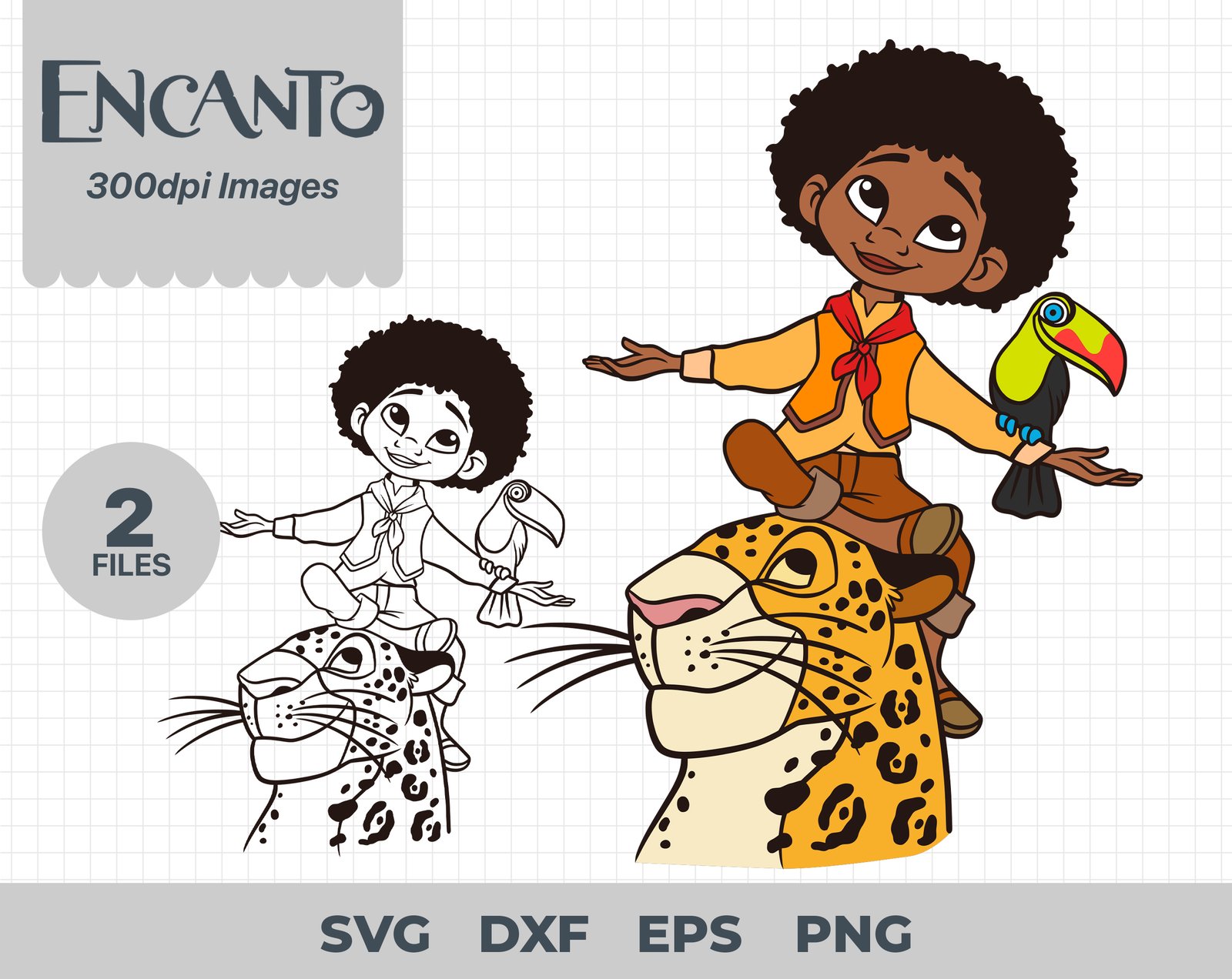 Antonio Encanto, Antonio Encanto svg, Antonio SVG, Antonio Encanto clipart, Antonio Encanto cricut, eps, svg, pdf, png, file art instant download