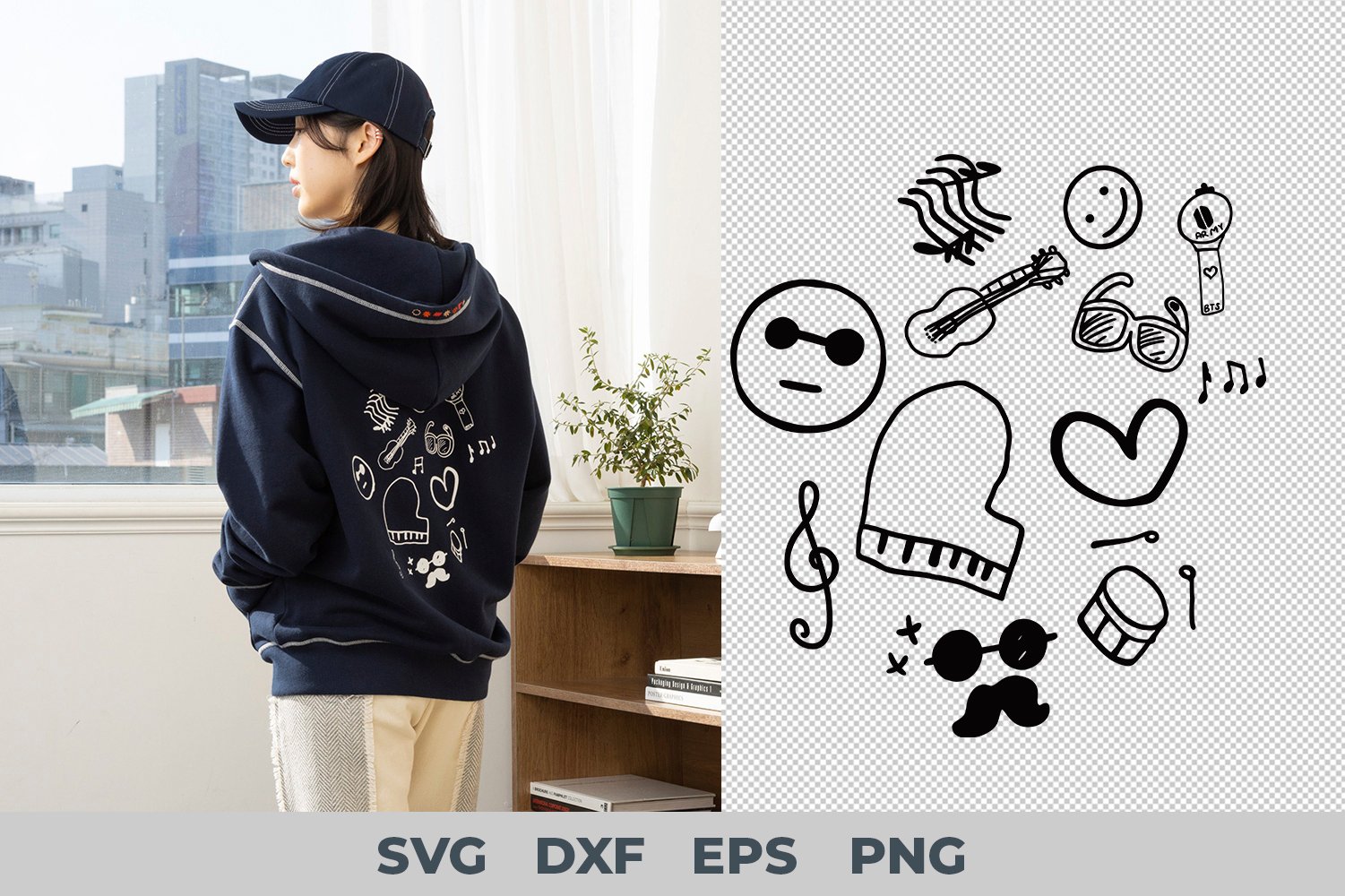 BTS Proof Album logo svg, BTS logo svg, We Are Bulletproof svg, bts Silhouette svg, BTS Proof Album cricut - Image 2