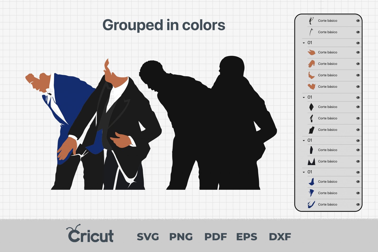 Will Smith Slap In The Face Svg, Will Smith Svg, Will Smith slaps Chris Rock New Svg - Image 2