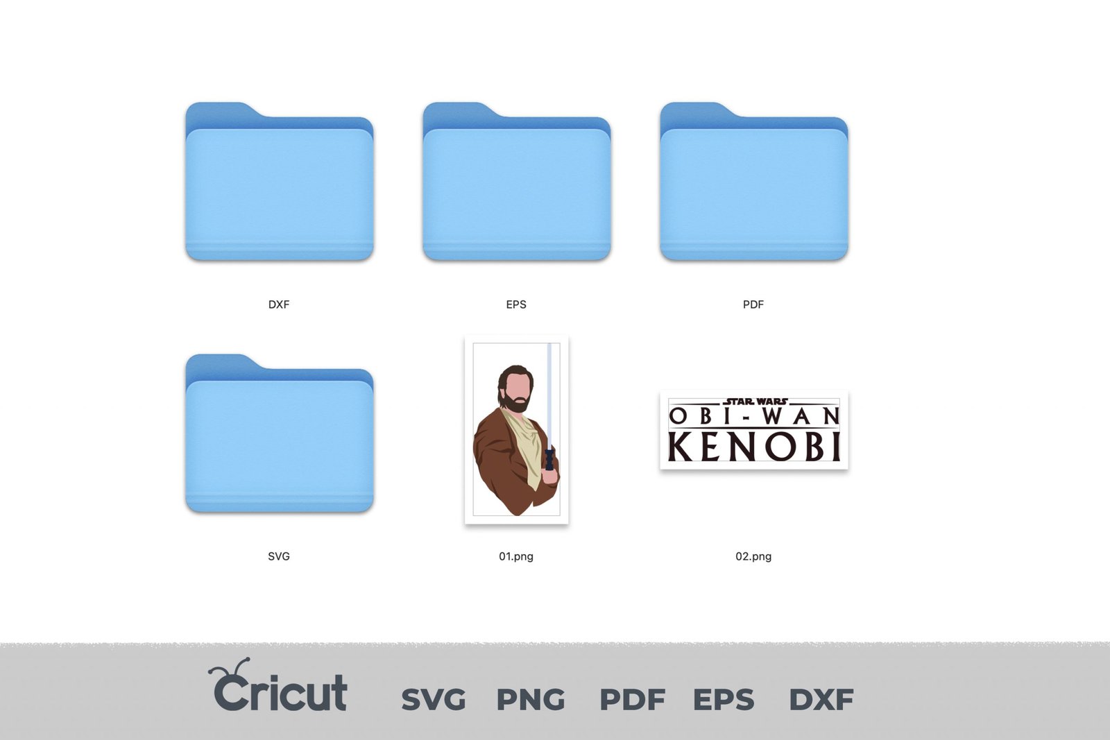 Obi-Wan Kenobi SVG, Star Wars SVG, Kenobi SVG, Digital File - Image 3