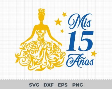 Mis 15 Años Svg, Mis 15 Años Shirt Svg, Mis Quince Svg, Quinceañera Svg, Sweet 15 Svg, Quinceañera Svg, Spanish Latina Cumpleaños