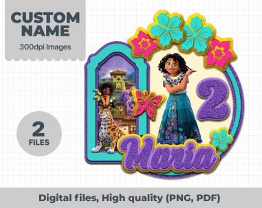 Encanto Personalizado, Encanto Custom, Encanto logo Custom, Encanto PNG Files, Encanto Images, Encanto Cake topper
