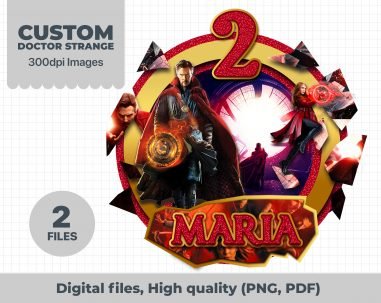 Doctor Strange Custom, Doctor Strange personalized, Doctor Strange themed cake topper, Doctor Strange cupcake toppers, Doctor Strange birthday, Doctor Strange png