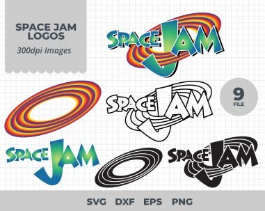 Space Jam logo SVG, Space Jam logo SVG, Space Jam SVG, Space Jam logo Cricut