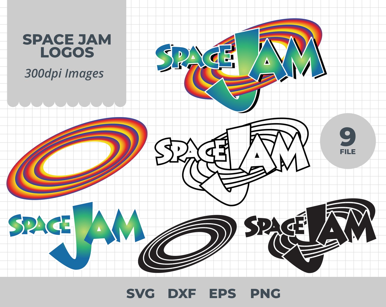 Space Jam logo SVG, Space Jam logo SVG, Space Jam SVG, Space Jam logo Cricut