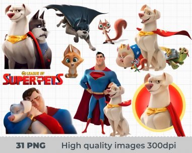 Super-Pets clipart, Super-Pets clip art, Super-Pets png, Super-Pets png images, Super-Pets Clipart, Super-Pets characters png, Super-Pets characters images, Super-Pets logo clipart