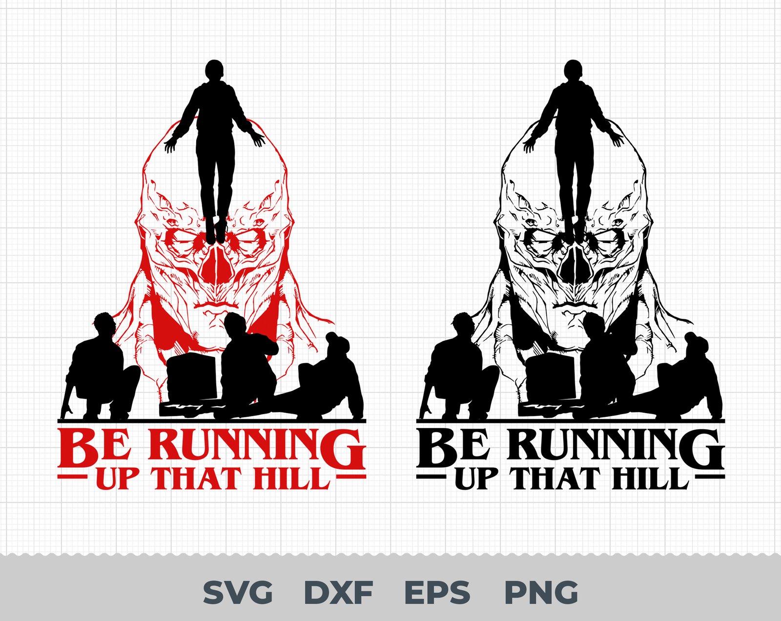 Stranger thing SVG, Vecna SVG, Stranger Thing Max Floating SVG, Be Running Up That Hill SVG