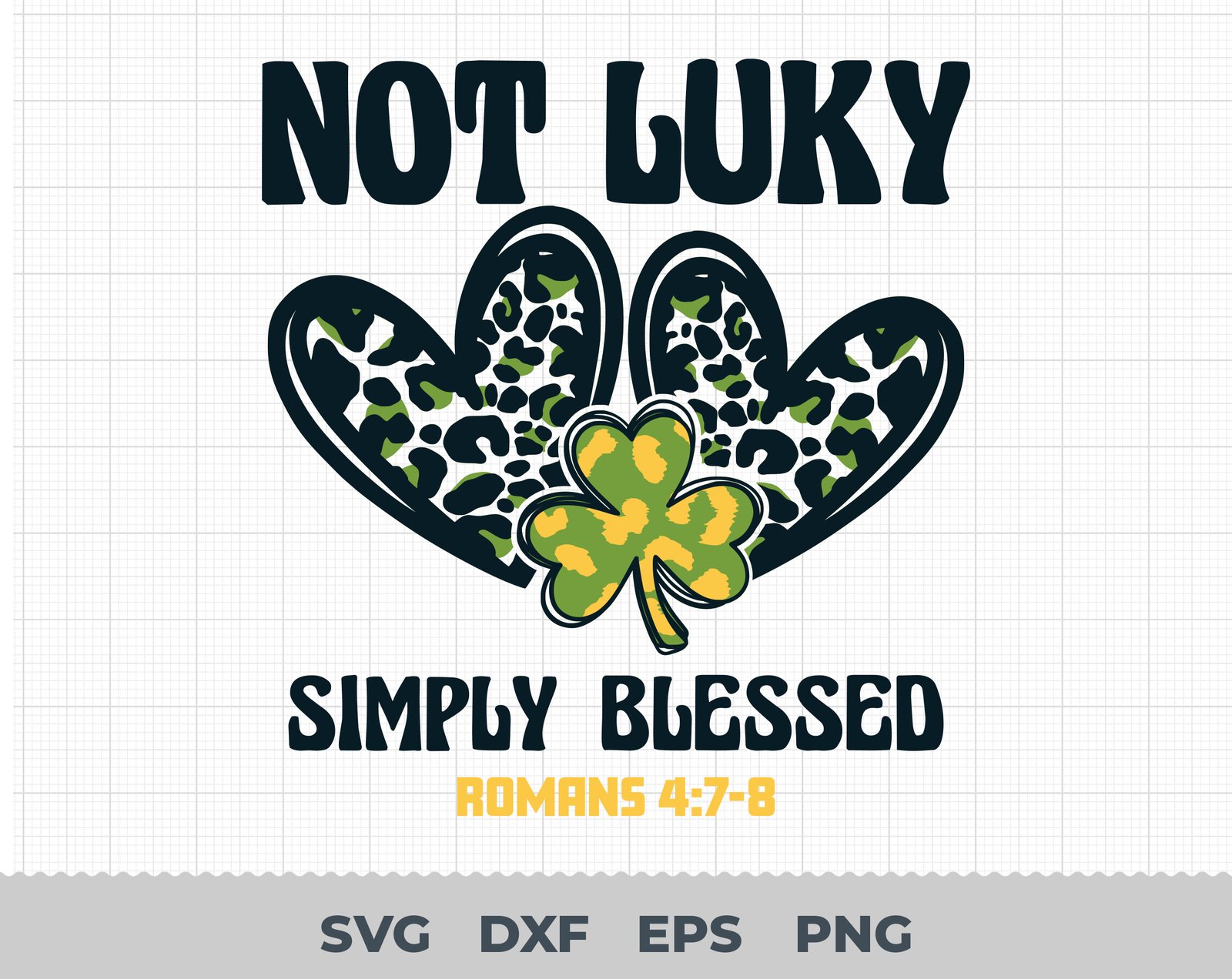 Not Luky Simply Blessed