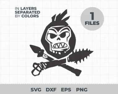 Kakamora SVG, logo Kakamora SVG, Moana Kakamora SVG